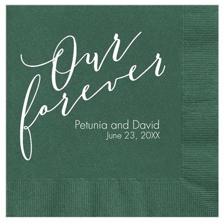 Green Wedding Napkins